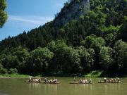 spływ Dunajcem - pod Białą Skałą 